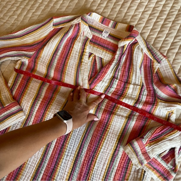 Perfect for Summer🌞! GAP Womens size Small Pullover Tunic Shirt Pink Blouse. - Picture 9 of 9